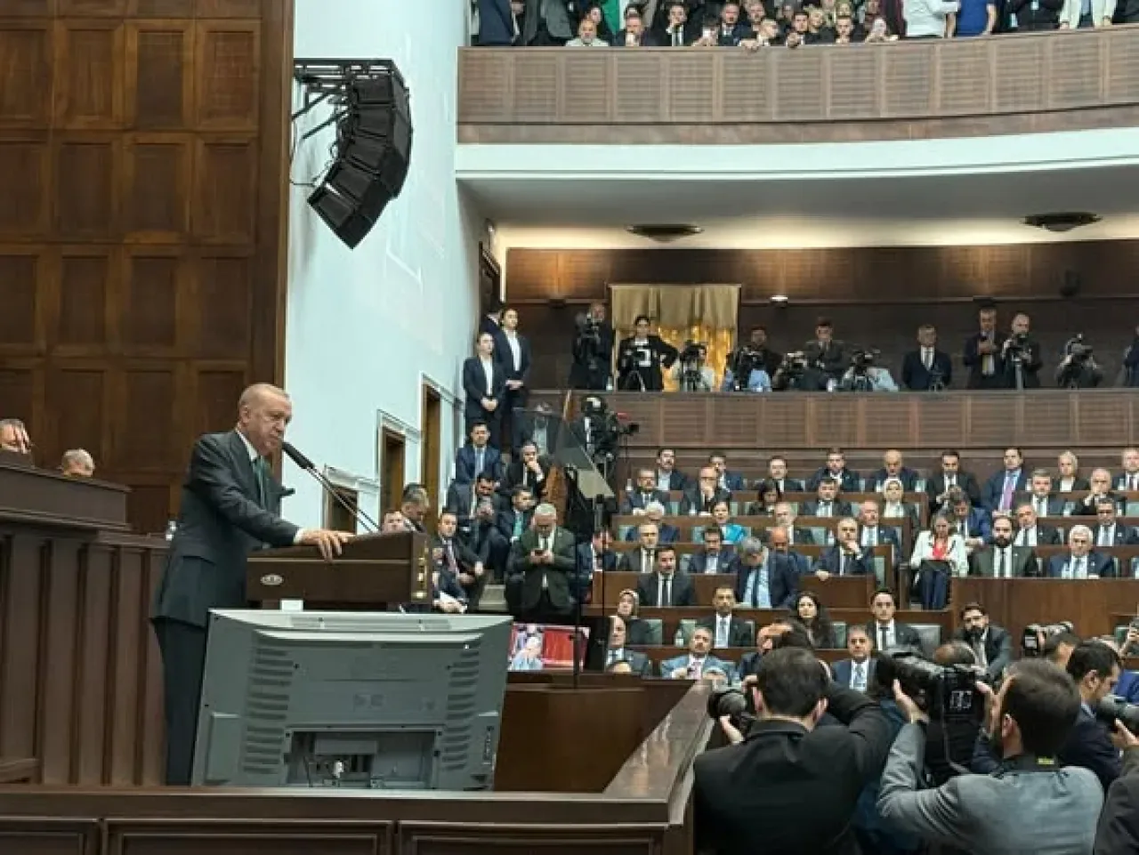 AK Parti Grup Toplantısı'nda Cumhurbaşkanı Erdoğan'ın Konuşması AK Parti Grup Toplantısı'nda Cumhurbaşkanı Erdoğan'ın Konuşması