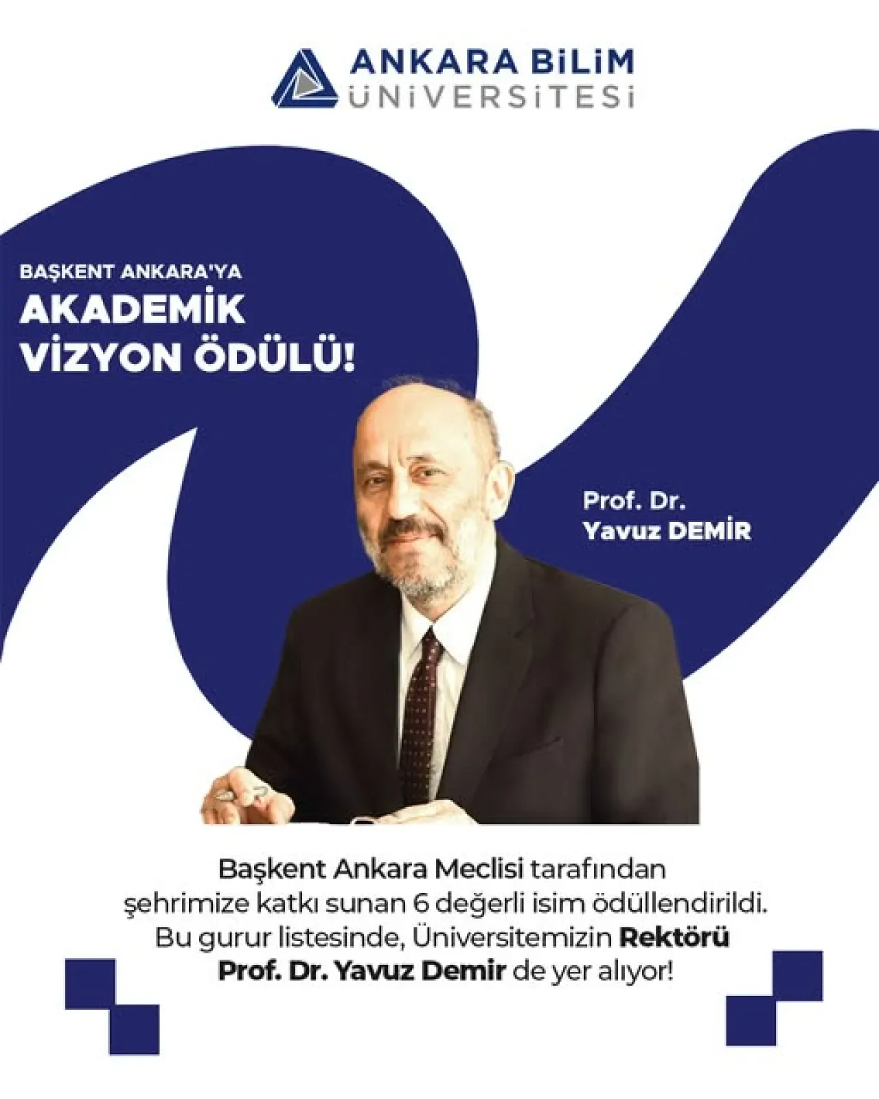 Ankara'ya Değer Katan İsimlere Ödül Ankara'ya Değer Katan İsimlere Ödül