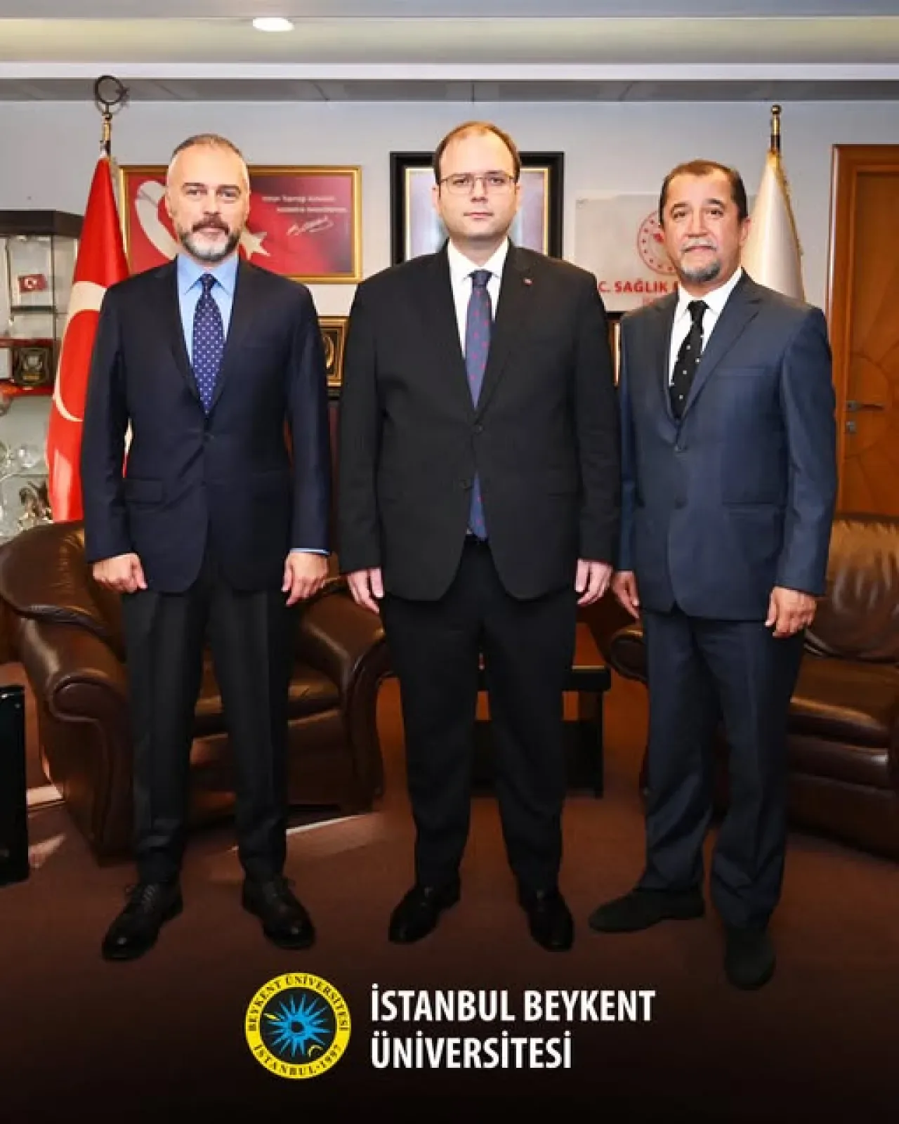 Beykent Üniversitesi Temsilcileri İstanbul İl Sağlık Müdürü'nü Ziyaret Etti Beykent Üniversitesi Temsilcileri İstanbul İl Sağlık Müdürü'nü Ziyaret Etti