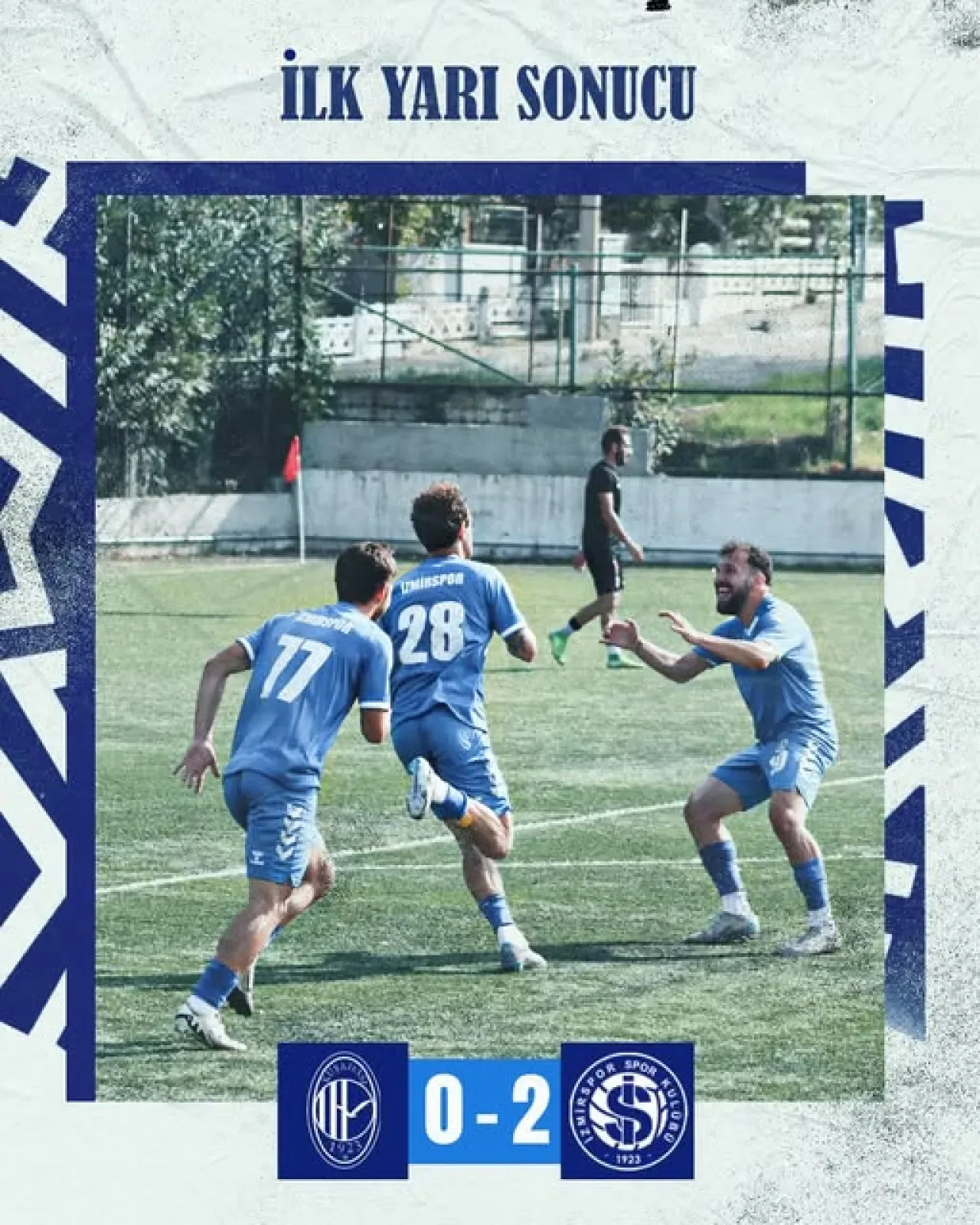 İzmirspor, Maçın İlk Yarısını 2-0 Önde Kapattı İzmirspor, Maçın İlk Yarısını 2-0 Önde Kapattı