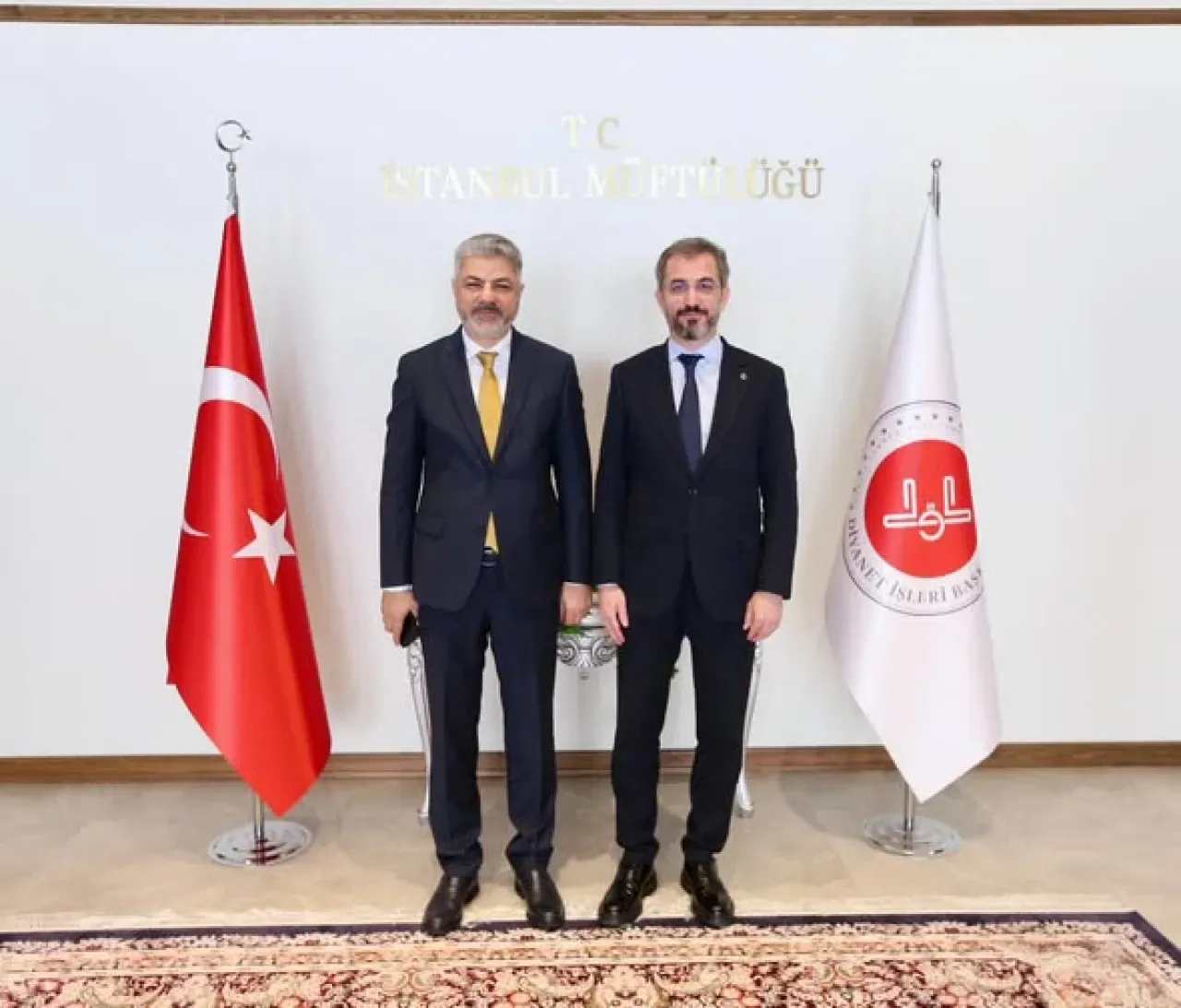 İstanbul Vakıflar Bölge Müdürü, İstanbul Müftüsü'ne Nezaket Ziyaretinde Bulundu İstanbul Vakıflar Bölge Müdürü, İstanbul Müftüsü'ne Nezaket Ziyaretinde Bulundu