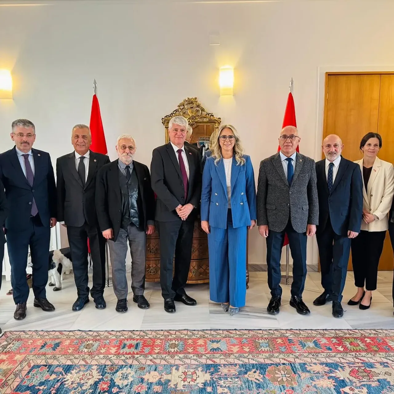 Türkiye-İsviçre Parlamentolararası Dostluk Grubu, Ankara'daki İsviçre Büyükelçisi'ni Ziyaret Etti Türkiye-İsviçre Parlamentolararası Dostluk Grubu, Ankara'daki İsviçre Büyükelçisi'ni Ziyaret Etti