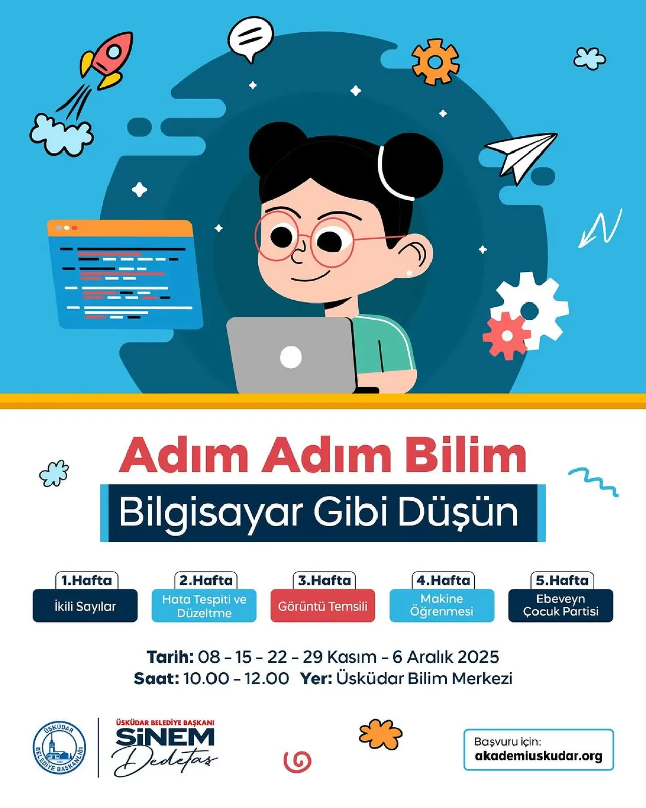 Üsküdar'da Gençler için Ücretsiz Kodlama Atölyeleri Başlıyor Üsküdar'da Gençler için Ücretsiz Kodlama Atölyeleri Başlıyor
