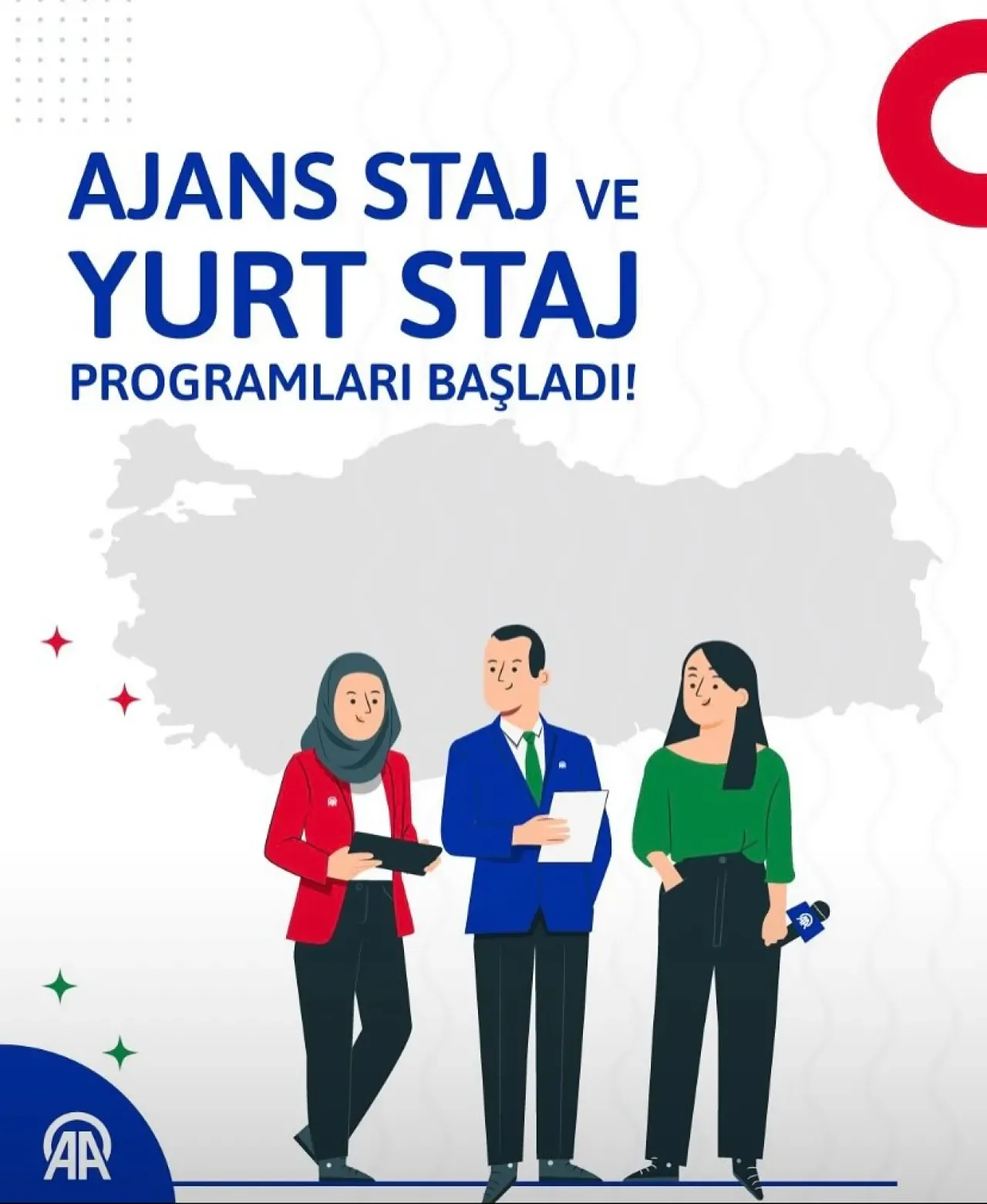 Anadolu Ajansı'ndan İletişim Fakültesi Öğrencilerine Staj Fırsatı Anadolu Ajansı'ndan İletişim Fakültesi Öğrencilerine Staj Fırsatı