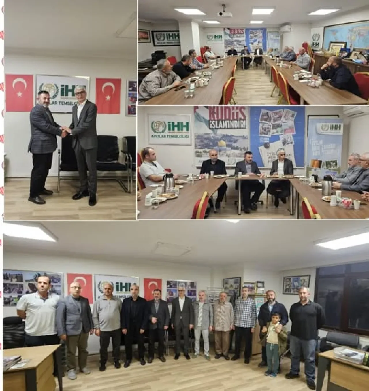 Avcılar Belediyesi Başkan Vekili Yüksel Can, İHH İlçe Temsilciliğini Ziyaret Etti Avcılar Belediyesi Başkan Vekili Yüksel Can, İHH İlçe Temsilciliğini Ziyaret Etti