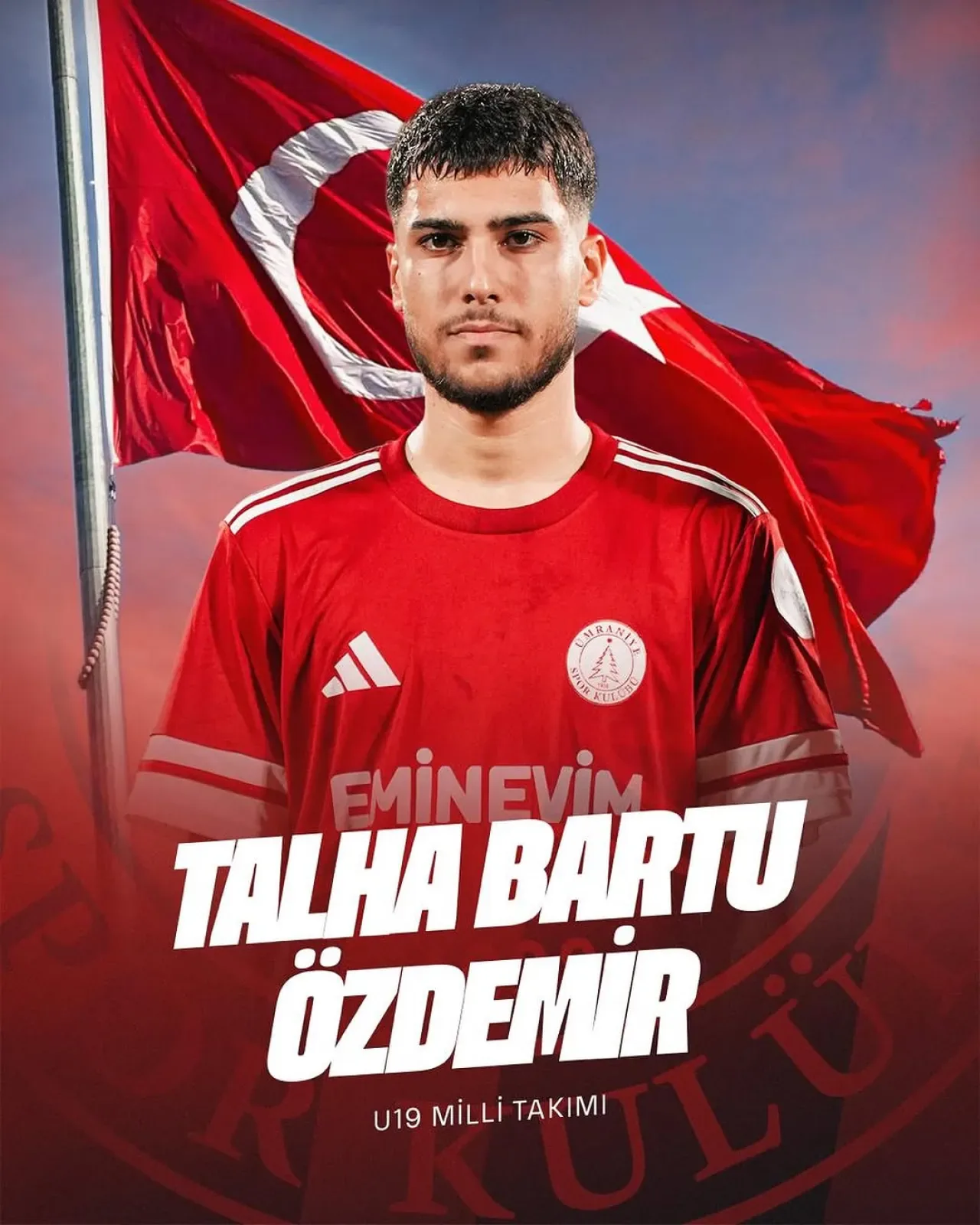 İstanbul Ümraniyesporlu Talha Bartu Özdemir, U19 Milli Takım Aday Kadrosuna Çağrıldı İstanbul Ümraniyesporlu Talha Bartu Özdemir, U19 Milli Takım Aday Kadrosuna Çağrıldı
