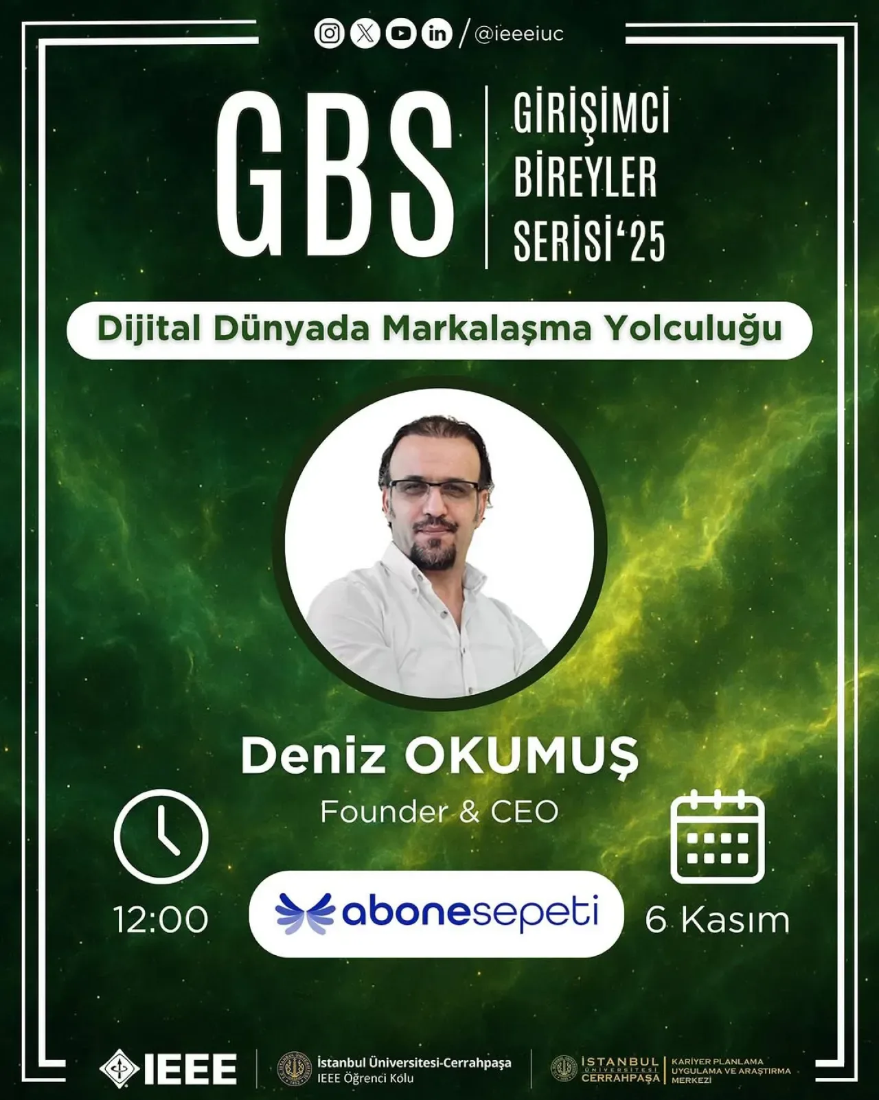 Abonesepeti CEO'su Deniz Okumuş, Girişimcilik ve Dijital Dönüşümü Anlattı Abonesepeti CEO'su Deniz Okumuş, Girişimcilik ve Dijital Dönüşümü Anlattı