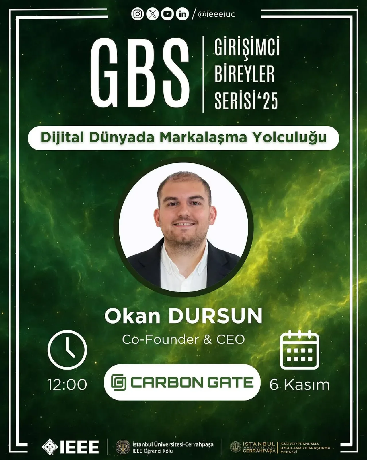 Sürdürülebilirlik ve Karbon Yönetiminde Yerli Yazılım İhlası: Okan Dursun'un Kariyer Yolculuğu Sürdürülebilirlik ve Karbon Yönetiminde Yerli Yazılım İhlası: Okan Dursun'un Kariyer Yolculuğu