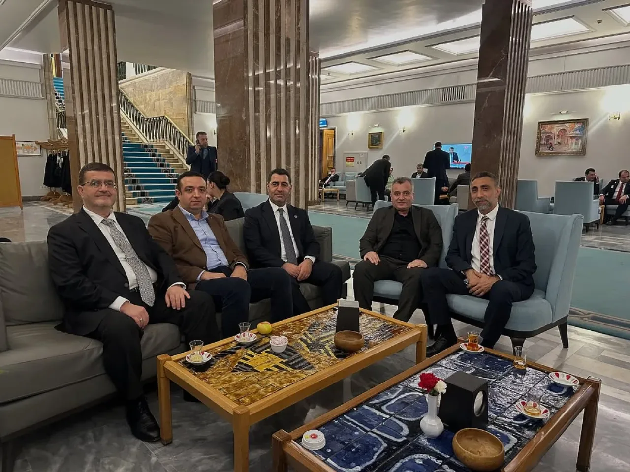 Gaziantep'ten TBMM'ye Dostluk ve İş Birliği Ziyareti Gaziantep'ten TBMM'ye Dostluk ve İş Birliği Ziyareti