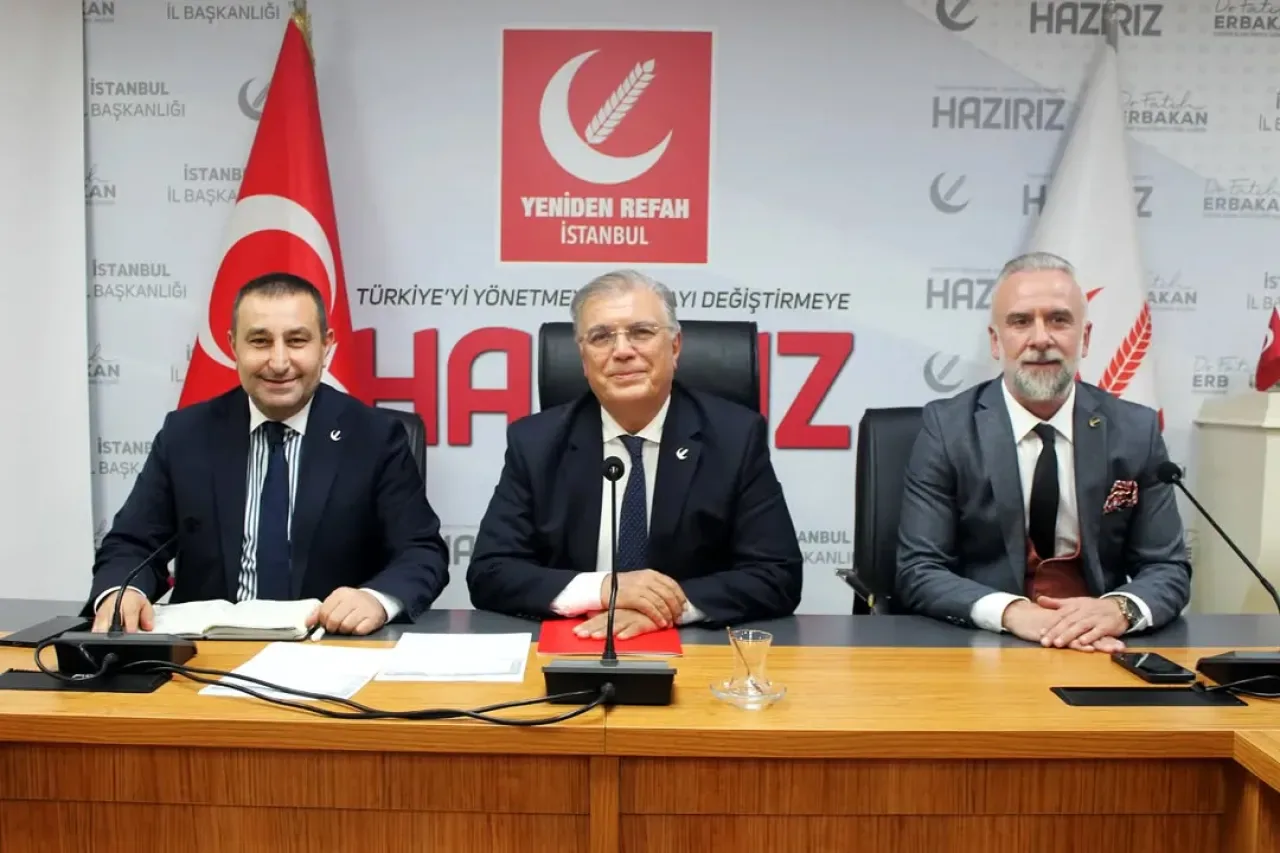 Yeniden Refah Partisi, İstanbul'da Kongre Hazırlıklarını Tamamladı Yeniden Refah Partisi, İstanbul'da Kongre Hazırlıklarını Tamamladı
