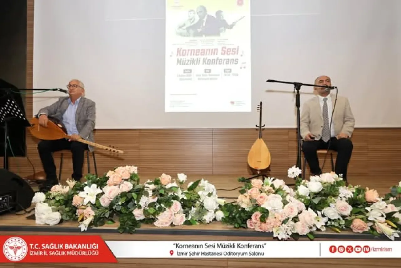 İzmir'de Organ Bağışı Haftası'na Özel "Korneanın Sesi" Müzikli Konferansı İzmir'de Organ Bağışı Haftası'na Özel "Korneanın Sesi" Müzikli Konferansı