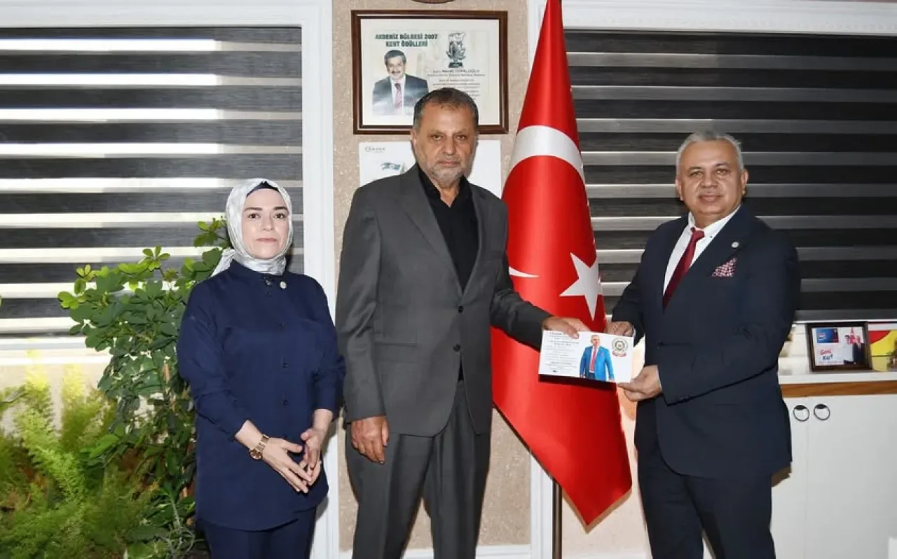 MELKÜDER Yönetimi, Kemer Belediye Başkan Vekili Mustafa Bilici'yi Ziyaret Etti MELKÜDER Yönetimi, Kemer Belediye Başkan Vekili Mustafa Bilici'yi Ziyaret Etti