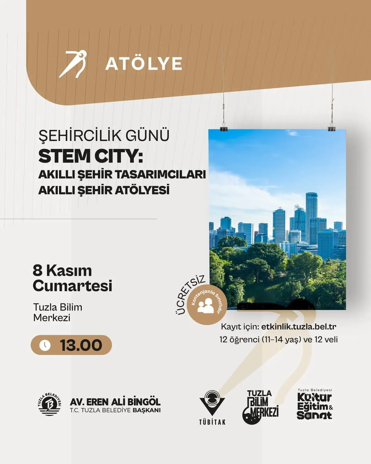 İstanbul Tuzla'da Genç Tasarımcılar Akıllı Şehir Modelleri Oluşturacak İstanbul Tuzla'da Genç Tasarımcılar Akıllı Şehir Modelleri Oluşturacak