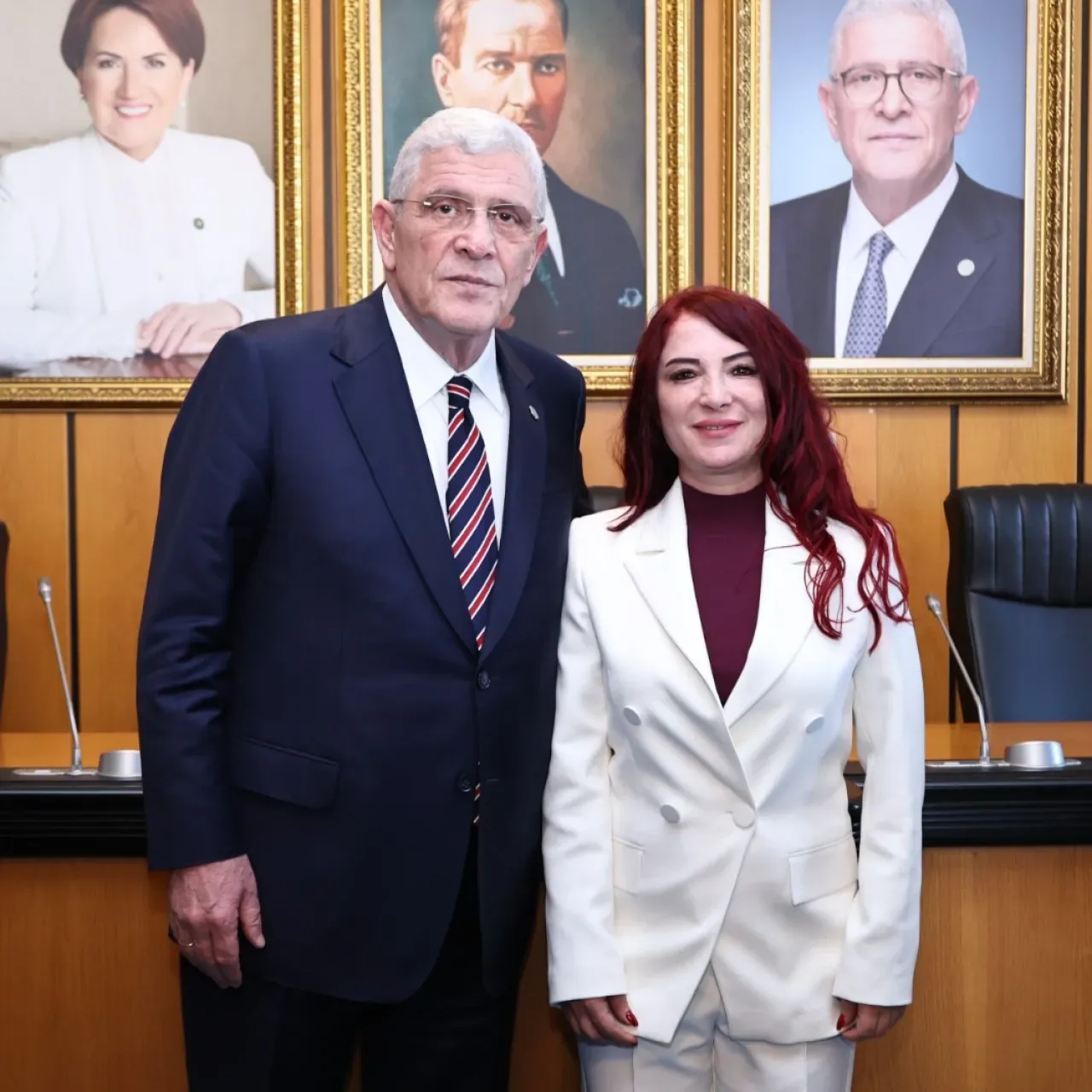 İYİ Parti Genel Başkanı Dervişoğlu, Konyaaltı İlçe Başkanı Serap Kaya'yı Tebrik Etti İYİ Parti Genel Başkanı Dervişoğlu, Konyaaltı İlçe Başkanı Serap Kaya'yı Tebrik Etti