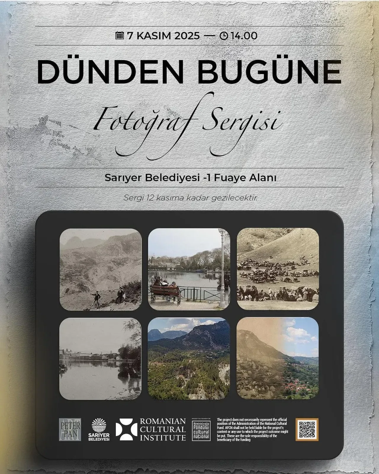 Sarıyer'de "Dünden Bugüne" Fotoğraf Sergisi Sanatseverlerle Buluşuyor Sarıyer'de "Dünden Bugüne" Fotoğraf Sergisi Sanatseverlerle Buluşuyor