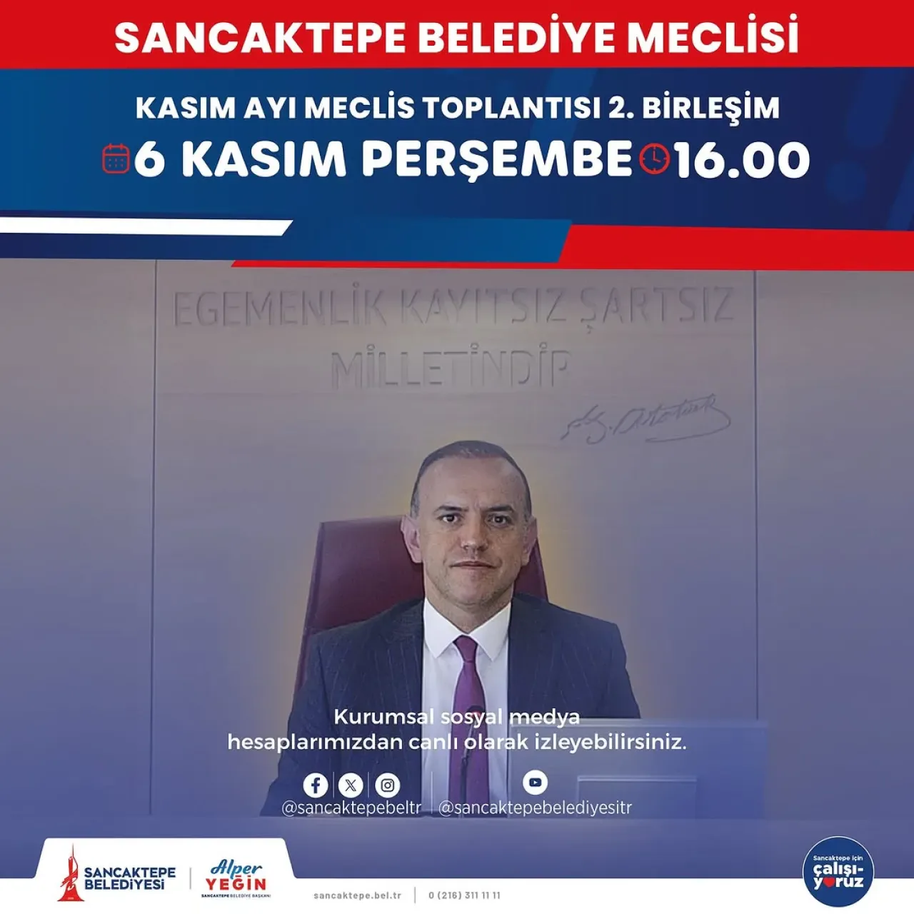 Sancaktepe Belediyesi Kasım Ayı Meclis Toplantısı İçin Hazırlanıyor Sancaktepe Belediyesi Kasım Ayı Meclis Toplantısı İçin Hazırlanıyor