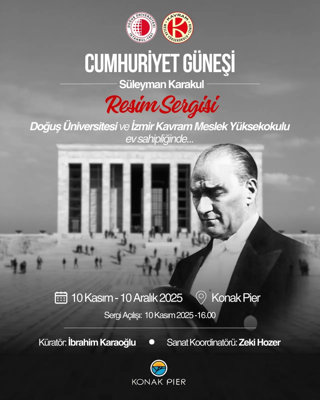 Süleyman Karakıl'ın "Cumhuriyet Güneşi" Sergisi İzmir'de Sanatseverlerle Buluşuyor Süleyman Karakıl'ın "Cumhuriyet Güneşi" Sergisi İzmir'de Sanatseverlerle Buluşuyor