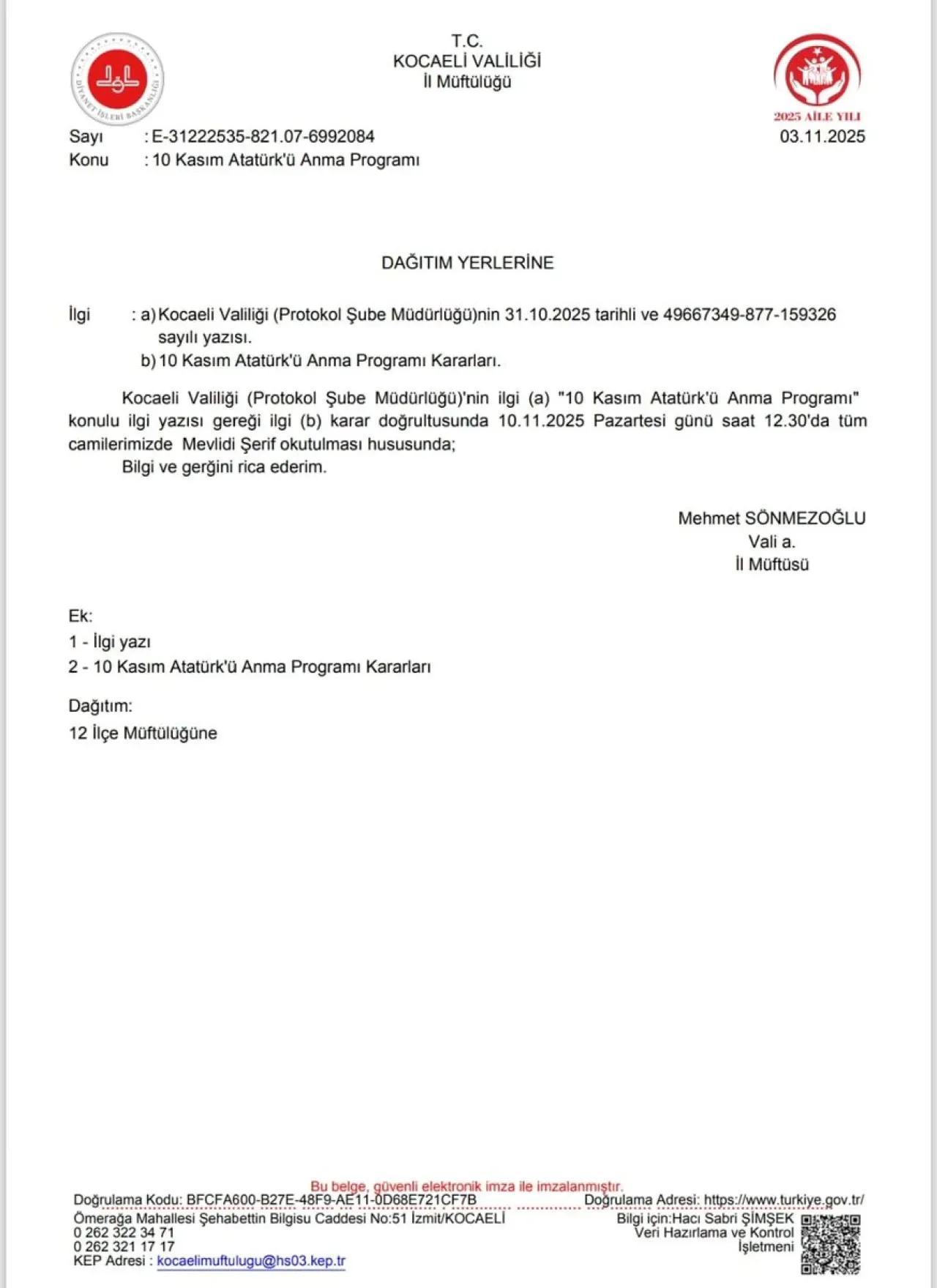 Kocaeli Müftüsü Mehmet Sönmezoğlu'ndan Tepkilere Cevap: "Devleti Emanet Edenlere Dua Ederiz" Kocaeli Müftüsü Mehmet Sönmezoğlu'ndan Tepkilere Cevap: "Devleti Emanet Edenlere Dua Ederiz"