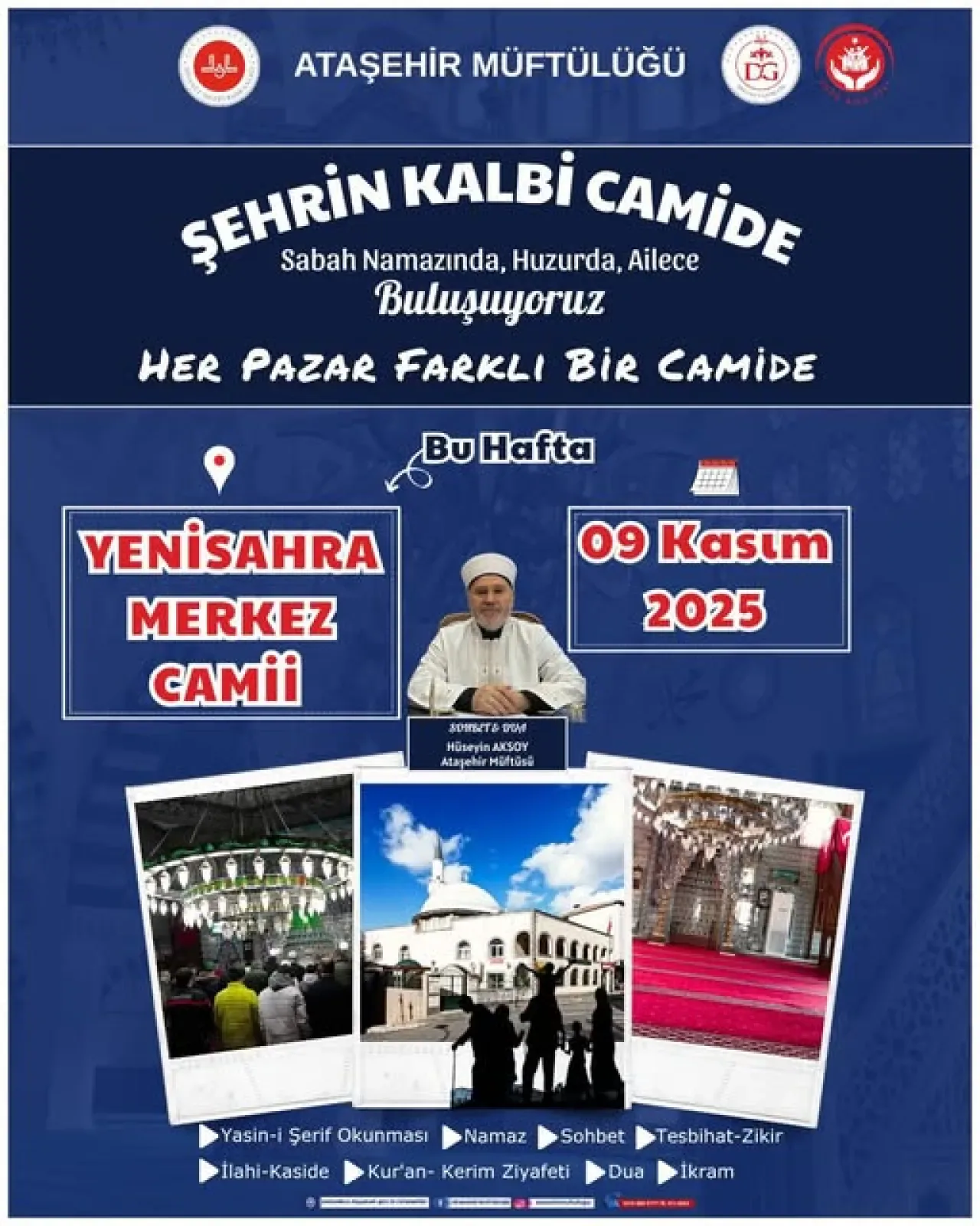 Ataşehir'de Yenisahra Merkez Camii'nde Sabah Namazı Buluşması Düzenleniyor Ataşehir'de Yenisahra Merkez Camii'nde Sabah Namazı Buluşması Düzenleniyor
