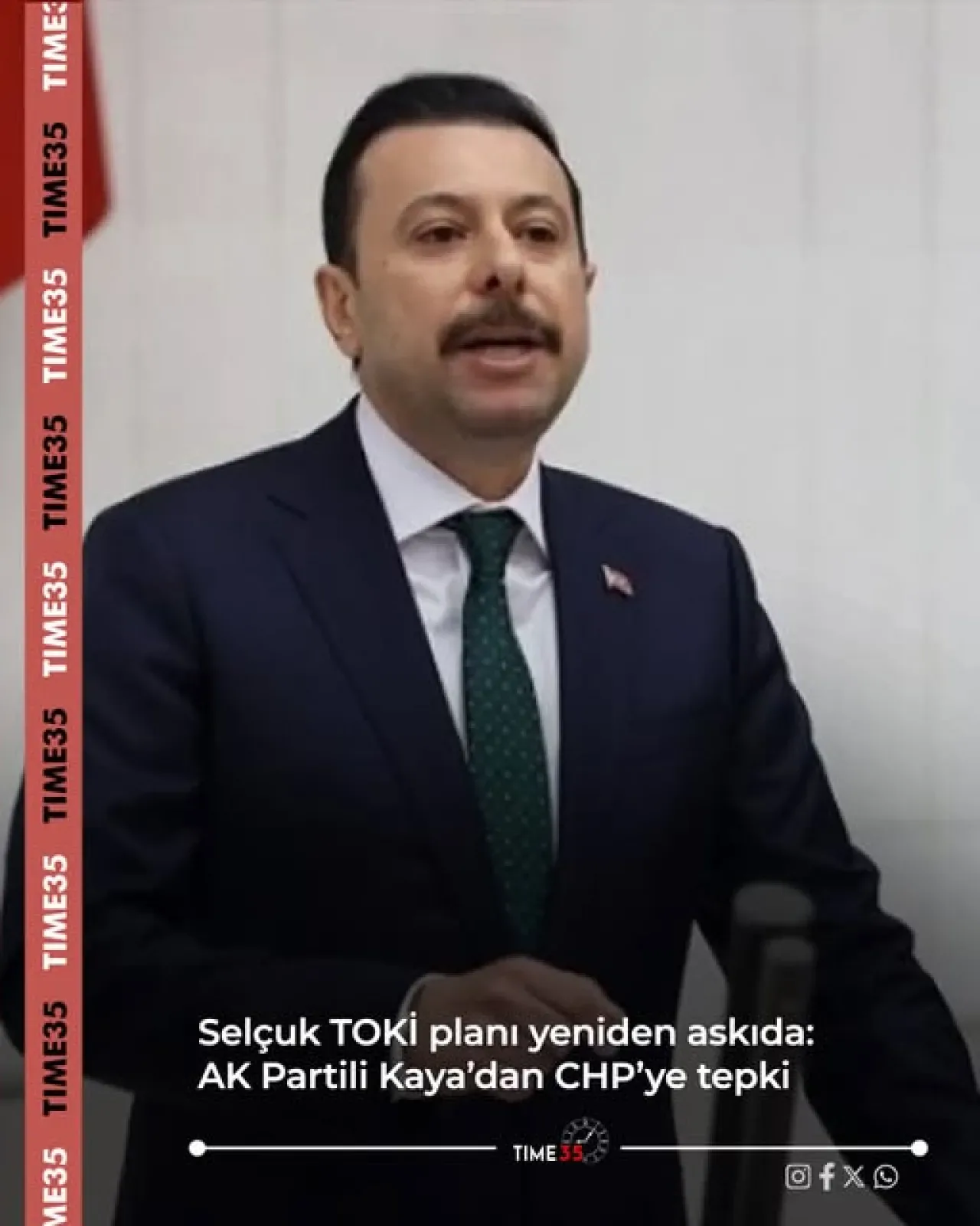 Selçuk TOKİ Planı Yeniden Askiya Çıkarıldı, AK Partili Kaya'dan CHP'ye Tepki Selçuk TOKİ Planı Yeniden Askiya Çıkarıldı, AK Partili Kaya'dan CHP'ye Tepki