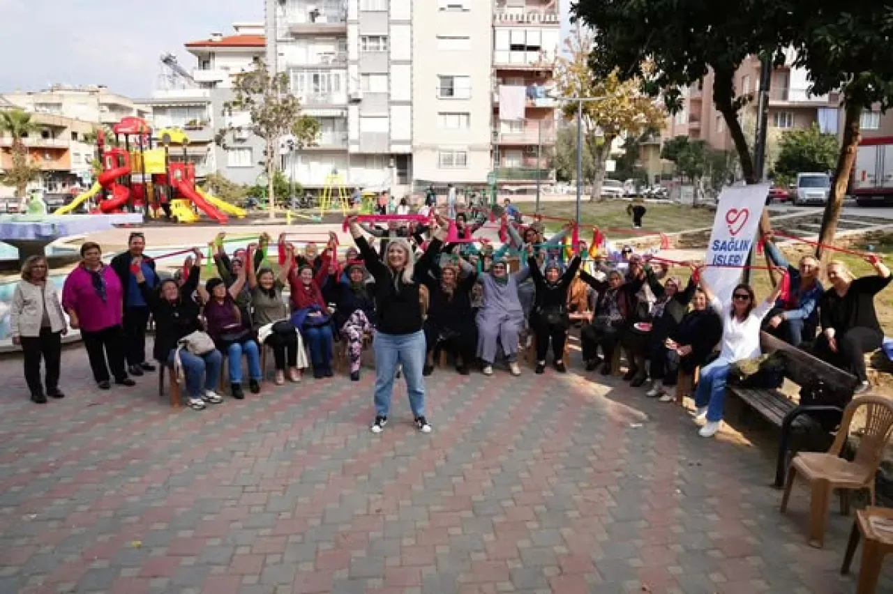 Tire Belediyesi'nden Sağlık Eğitimleri: Kanser ve Fiziksel Aktivite Konuşuldu Tire Belediyesi'nden Sağlık Eğitimleri: Kanser ve Fiziksel Aktivite Konuşuldu