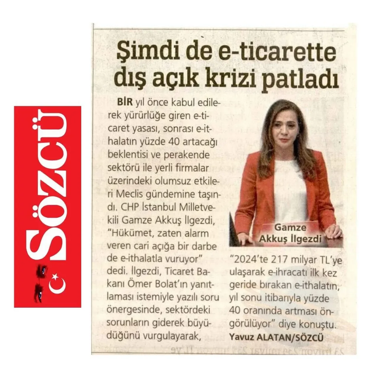 E-İthalat 2024'te Rekor Kırdı: 217 Milyar TL ile E-İhracatı Geride Bıraktı E-İthalat 2024'te Rekor Kırdı: 217 Milyar TL ile E-İhracatı Geride Bıraktı
