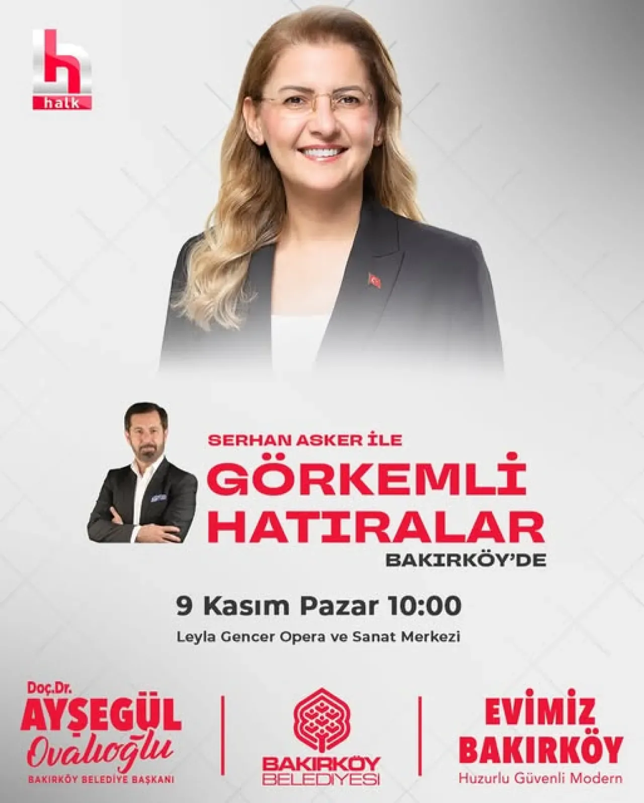 Dr. Ayşegül Ovalıoğlu, Bakırköy için Halk TV'de Ekranlara Çıkıyor Dr. Ayşegül Ovalıoğlu, Bakırköy için Halk TV'de Ekranlara Çıkıyor