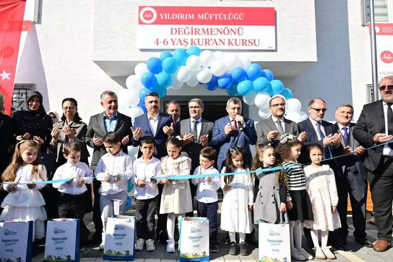 Bursa'da Değirmenönü 4-6 Yaş Grubu Kur'an Kursu Açıldı Bursa'da Değirmenönü 4-6 Yaş Grubu Kur'an Kursu Açıldı