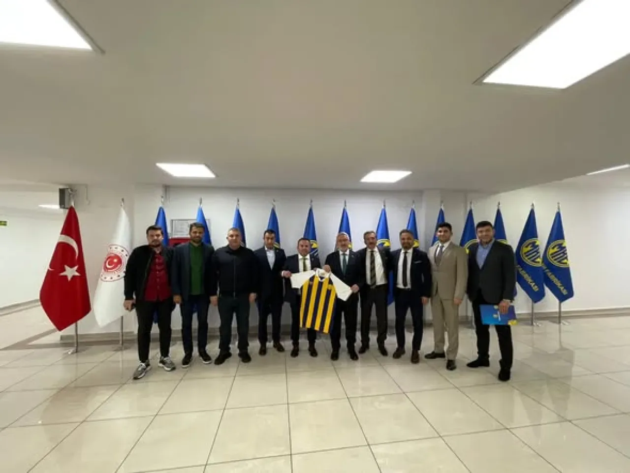 MKE Ankeragücü Yönetimi'nden MKE Genel Müdürlüğü'ne Ziyaret MKE Ankeragücü Yönetimi'nden MKE Genel Müdürlüğü'ne Ziyaret