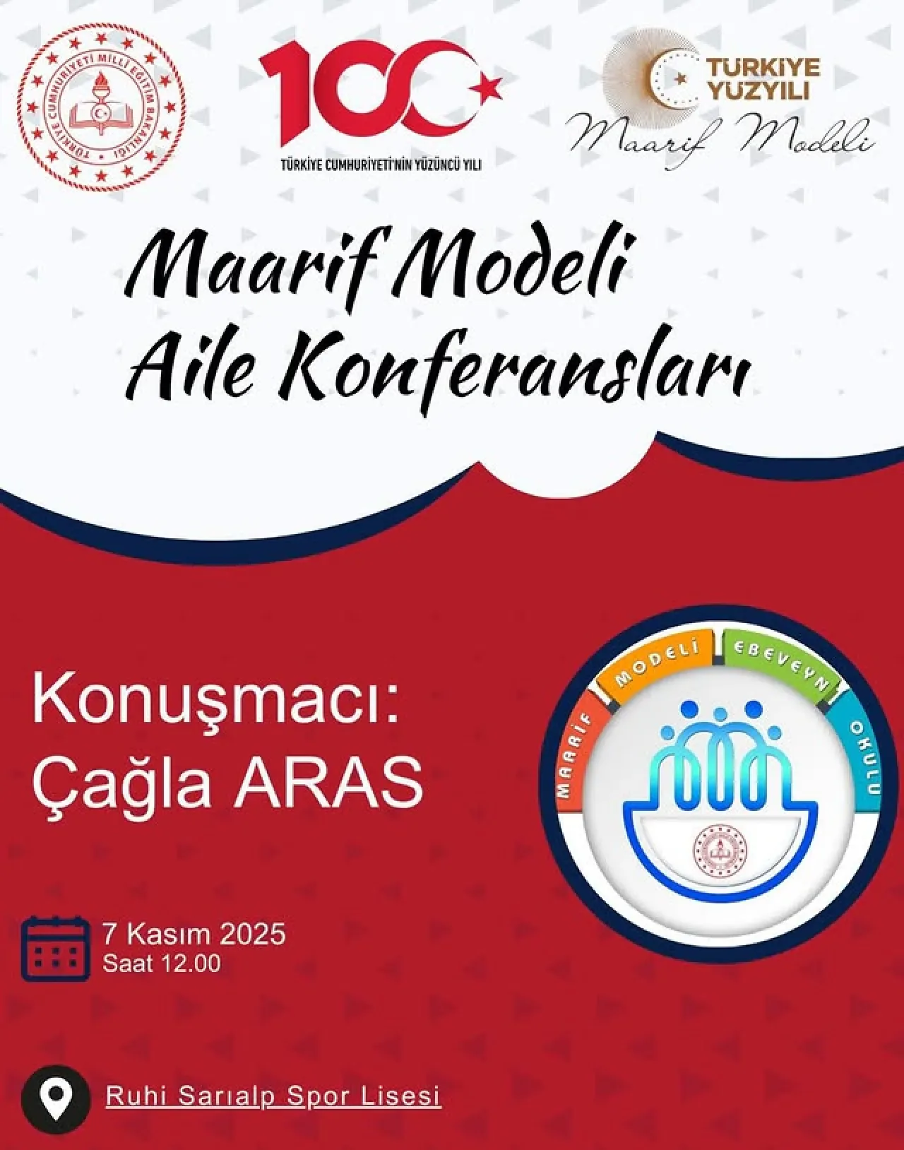 Büyükçekmece'de Maarif Modeli Aile Konferansları Düzenleniyor Büyükçekmece'de Maarif Modeli Aile Konferansları Düzenleniyor