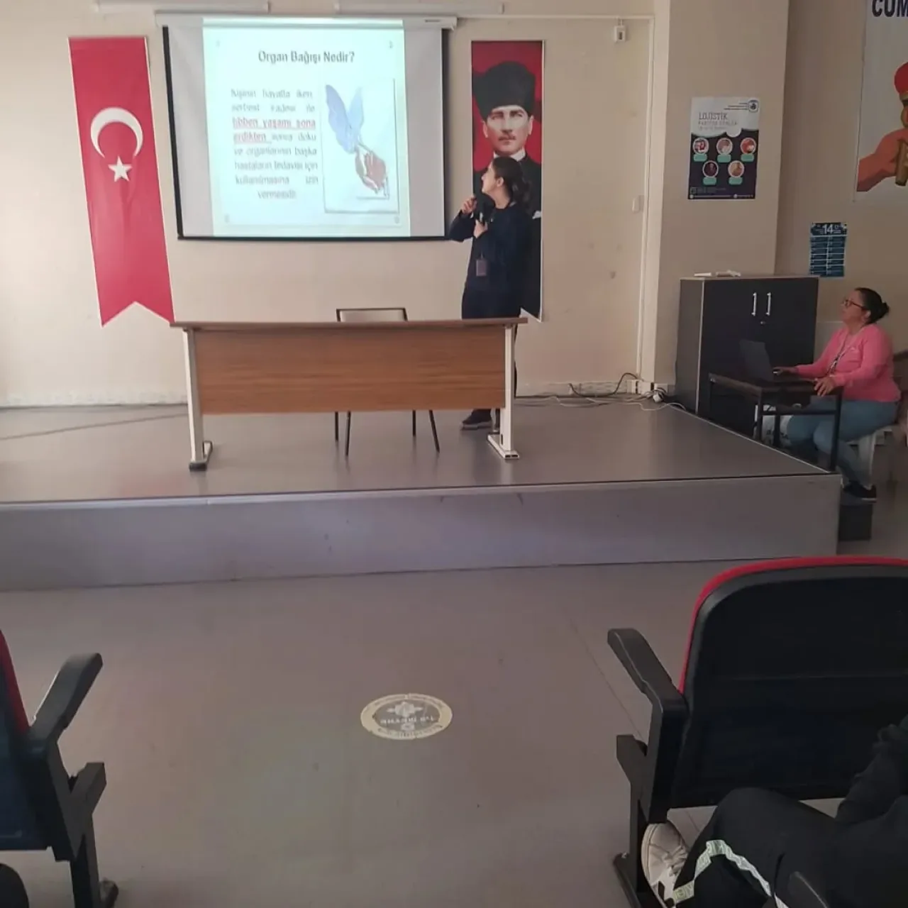 Gemlik'te Organ Bağış Haftası'nda Farkındalık Eğitimleri Düzenlendi Gemlik'te Organ Bağış Haftası'nda Farkındalık Eğitimleri Düzenlendi