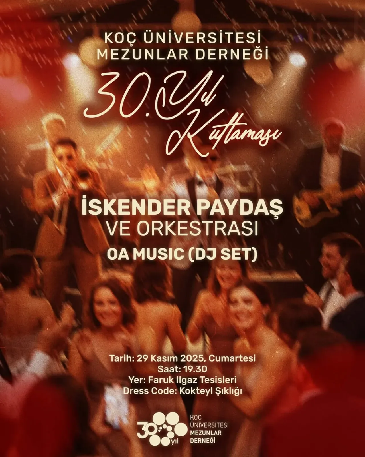 Koç Üniversitesi Mezunlar Derneği 30. Yılını Kutluyor Koç Üniversitesi Mezunlar Derneği 30. Yılını Kutluyor