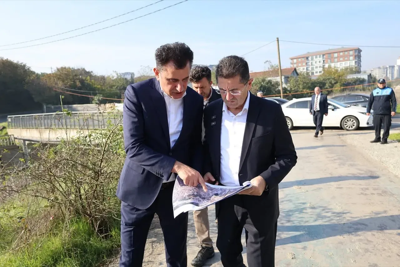 Çekmeköy'de Palamut Deresi İçin Çevre Düzenleme Projesi Başladı Çekmeköy'de Palamut Deresi İçin Çevre Düzenleme Projesi Başladı