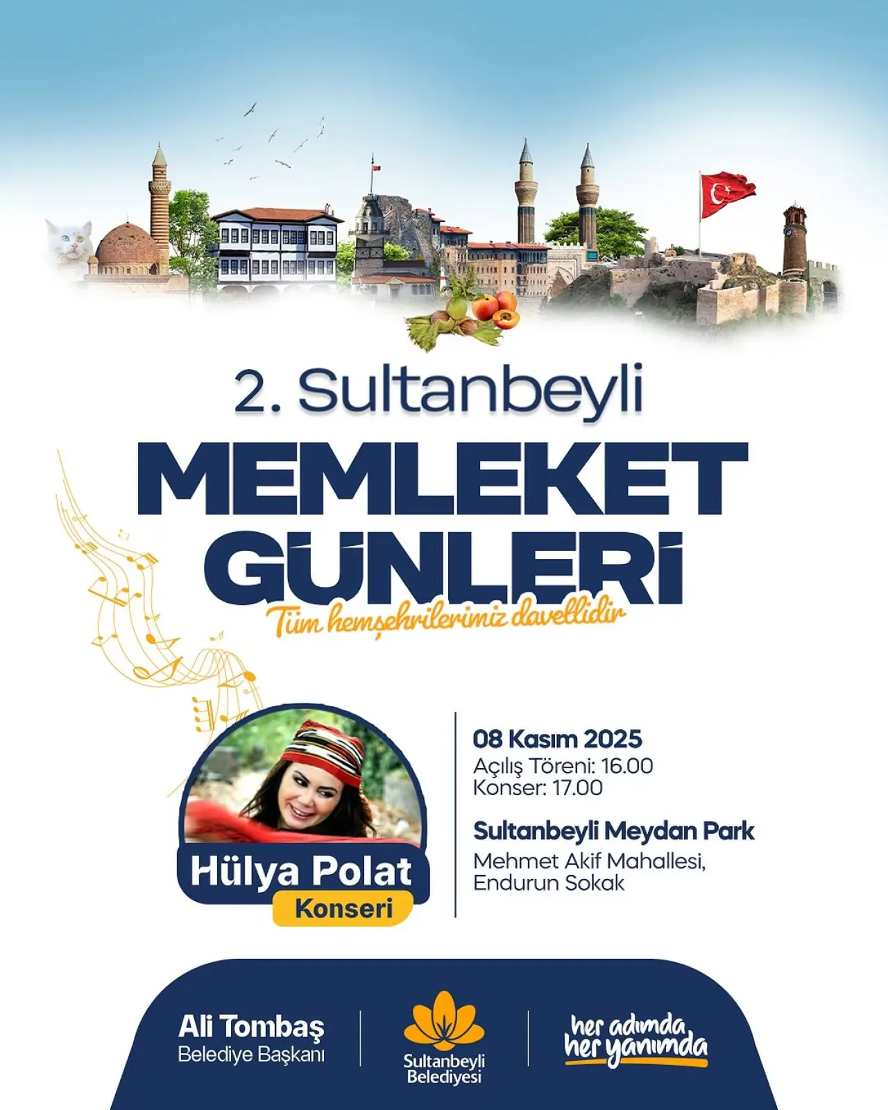 Sultanbeyli'de Kültür ve Kardeşlik Buluşması: 2. Memleket Günleri Başlıyor Sultanbeyli'de Kültür ve Kardeşlik Buluşması: 2. Memleket Günleri Başlıyor