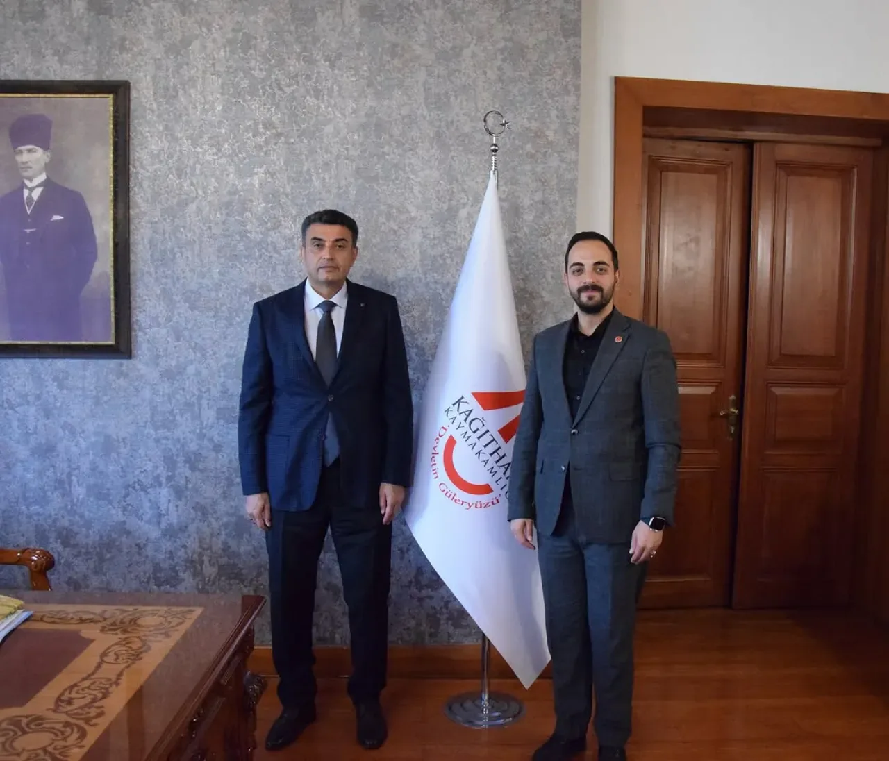Kağıthane Kaymakamlığı'ndan Cami Yöneticilerine Ziyaret Kağıthane Kaymakamlığı'ndan Cami Yöneticilerine Ziyaret