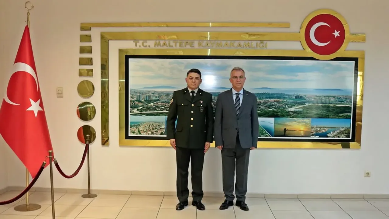 İstanbul Maltepe Kaymakamlığı'nda Askeri Ziyaret İstanbul Maltepe Kaymakamlığı'nda Askeri Ziyaret