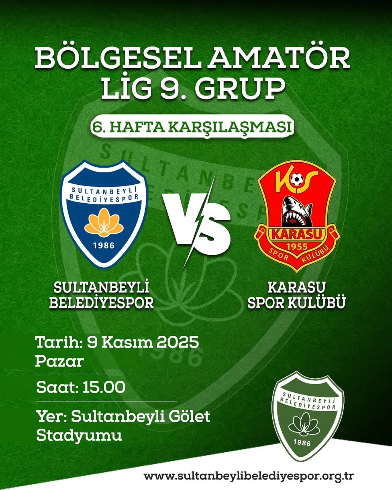 Sultanbeyli Belediyespor, Bal Liginde Saha Sahibi Olarak Karasu Spor'u Ağırlayacak Sultanbeyli Belediyespor, Bal Liginde Saha Sahibi Olarak Karasu Spor'u Ağırlayacak