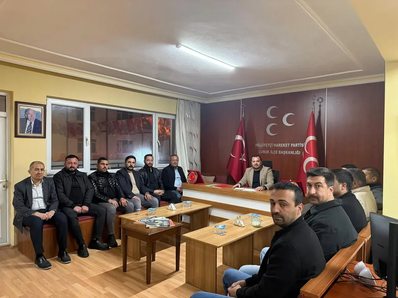 Çubuk MHP'de Kasım Ayı Olağan Yönetim Kurulu Toplantısı Gerçekleştirildi Çubuk MHP'de Kasım Ayı Olağan Yönetim Kurulu Toplantısı Gerçekleştirildi