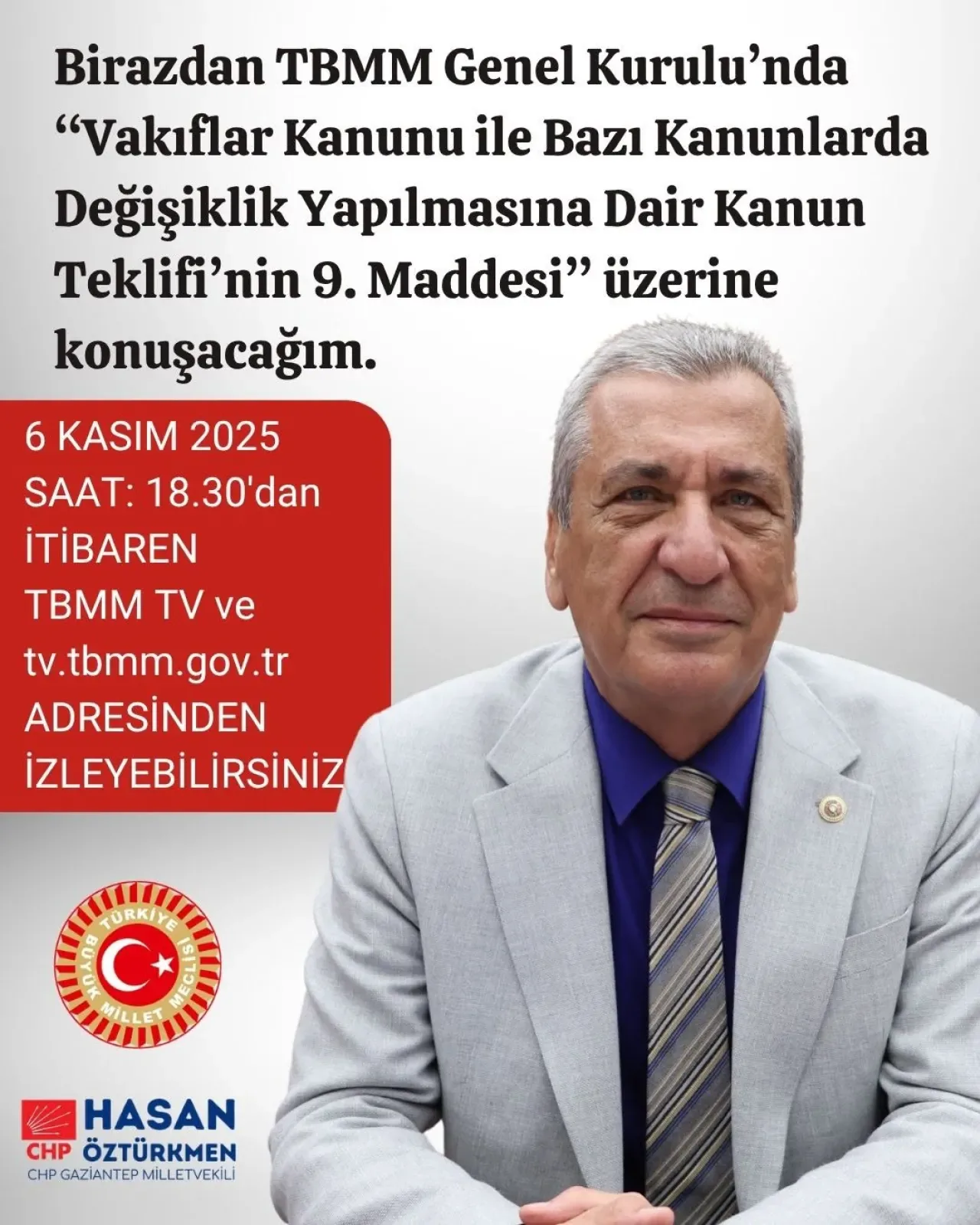Vakıflar Kanunu'nda Değişiklik Öngören Teklif TBMM'de Vakıflar Kanunu'nda Değişiklik Öngören Teklif TBMM'de