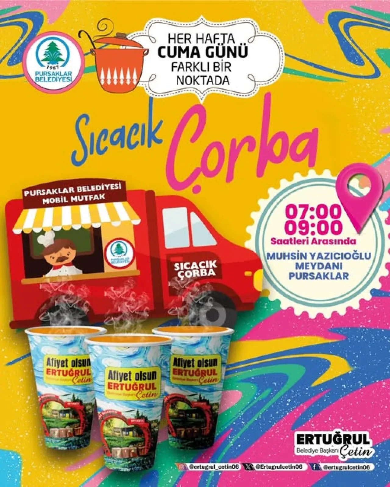 Pursaklar'da Ücretsiz Çorba İkramı Yarın Başlıyor Pursaklar'da Ücretsiz Çorba İkramı Yarın Başlıyor
