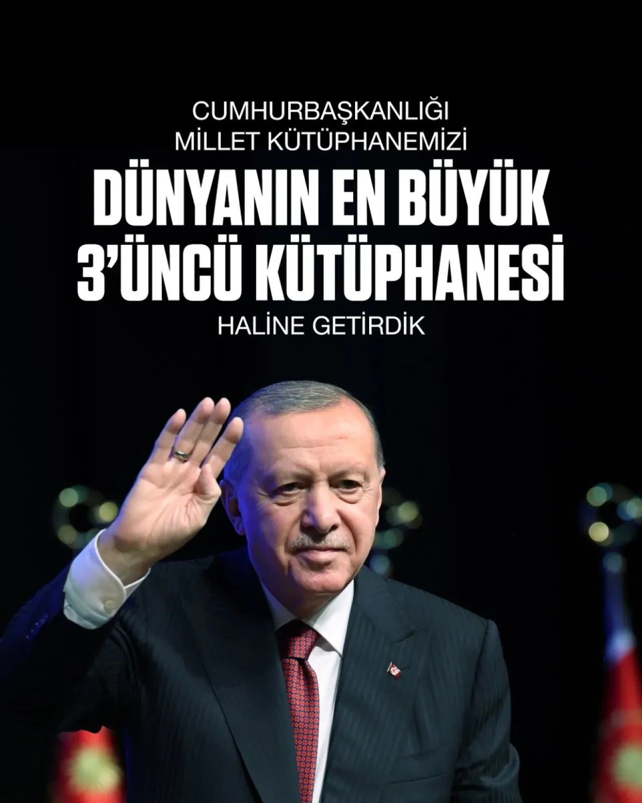 Ankara'daki Millet Kütüphanesi Dünyanın En Büyük 3. Kütüphanesi Oldu Ankara'daki Millet Kütüphanesi Dünyanın En Büyük 3. Kütüphanesi Oldu