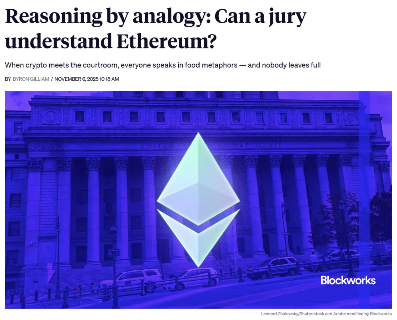 Savunma Avukatları Ethereum Blok İnşasını Jüriye Şef Benzetmesiyle Anlattı Savunma Avukatları Ethereum Blok İnşasını Jüriye Şef Benzetmesiyle Anlattı