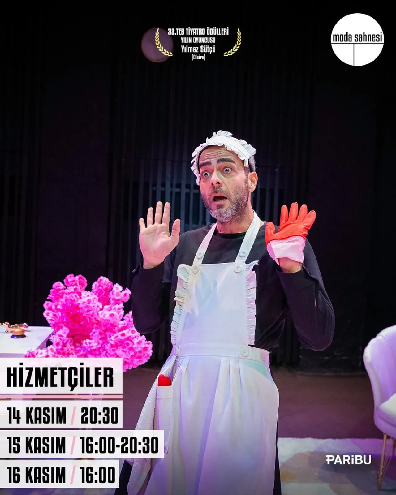 Hizmetçiler Tiyatro Oyunu Moda Sahnesi'nde Prömiyer Yapacak Hizmetçiler Tiyatro Oyunu Moda Sahnesi'nde Prömiyer Yapacak