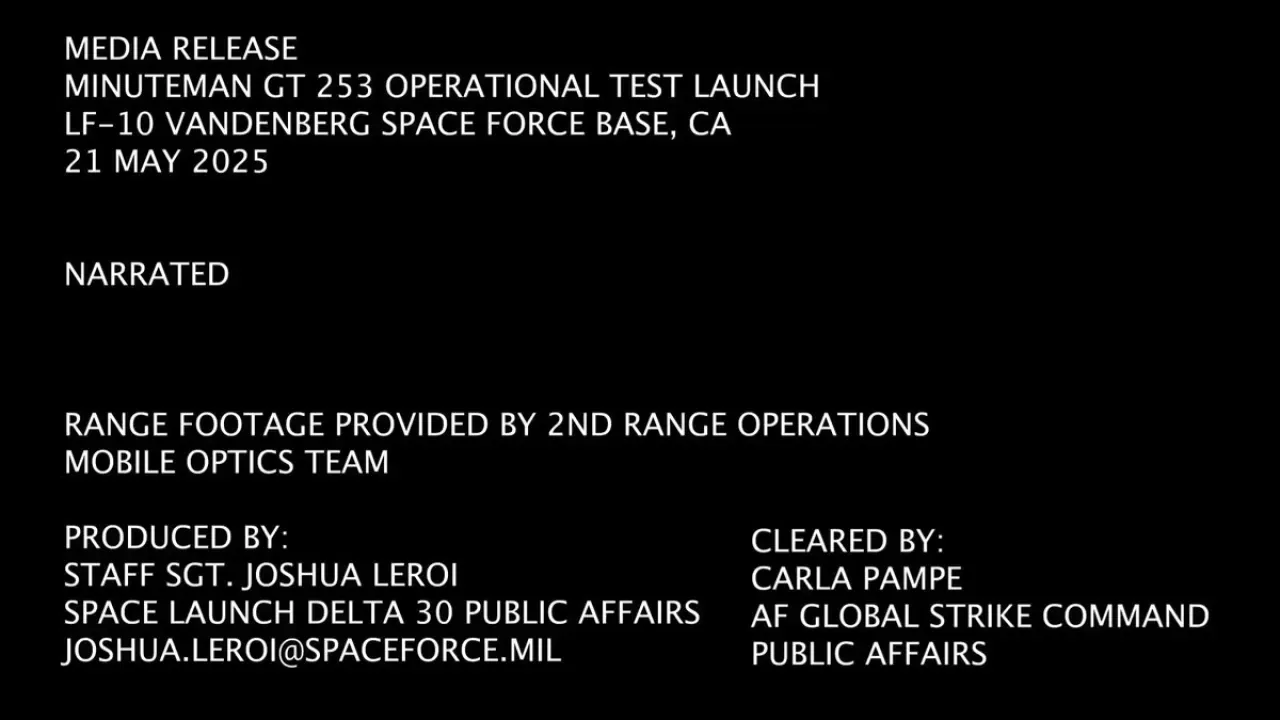 ABD, Minuteman III Füzesini Başarıyla Test Etti ABD, Minuteman III Füzesini Başarıyla Test Etti