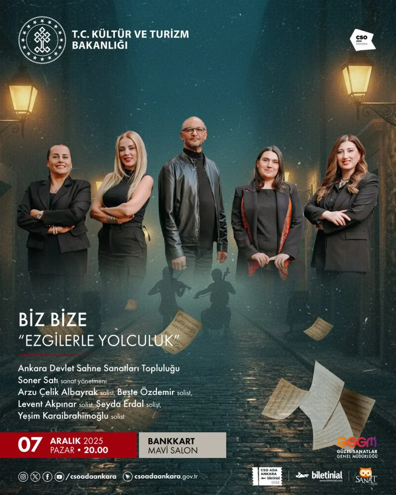CSO Ada Ankara'da Unutulmaz Bir Müzik Gecesi: 7 Aralık'ta Buluşuyoruz CSO Ada Ankara'da Unutulmaz Bir Müzik Gecesi: 7 Aralık'ta Buluşuyoruz