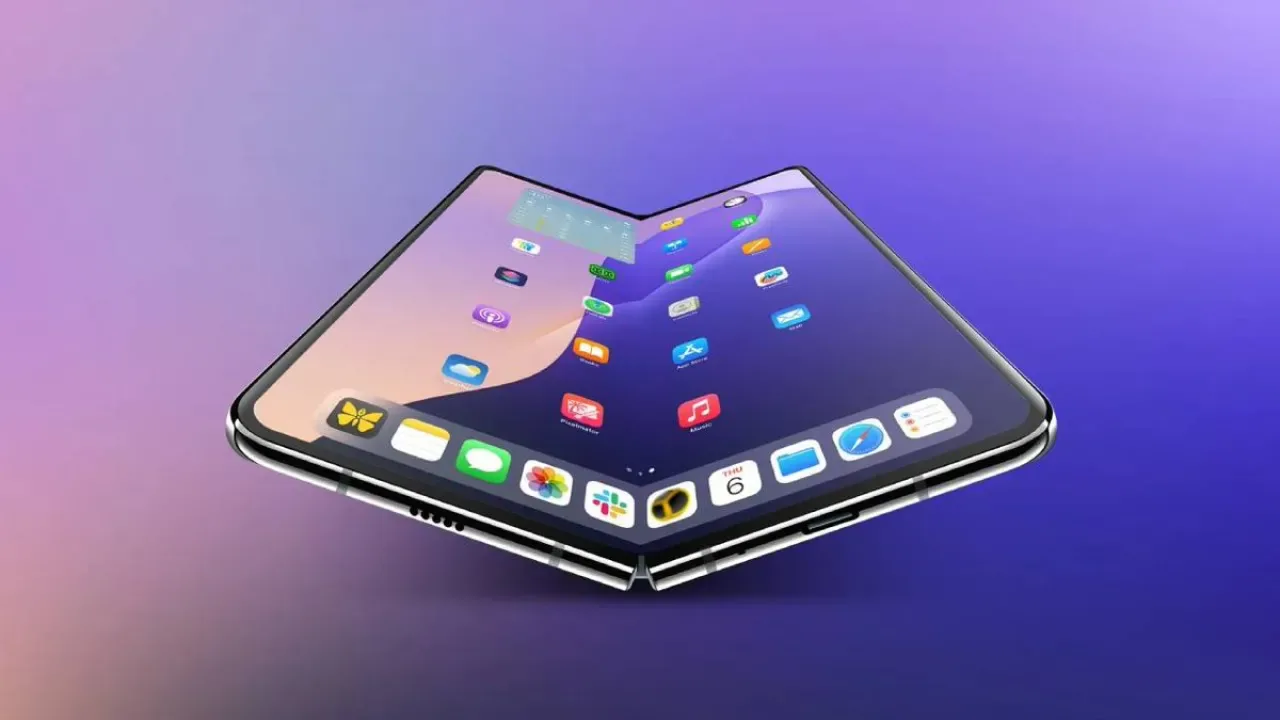 Apple'ın Katlanabilir iPhone'u iPhone Fold, Ekran Altı Selfie Kamerası ile Gelecek Apple'ın Katlanabilir iPhone'u iPhone Fold, Ekran Altı Selfie Kamerası ile Gelecek
