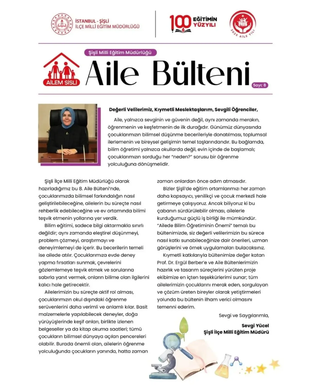 Şişli İlçe Milli Eğitim Müdürlüğü Aile Bülteni Yayımlandı Şişli İlçe Milli Eğitim Müdürlüğü Aile Bülteni Yayımlandı