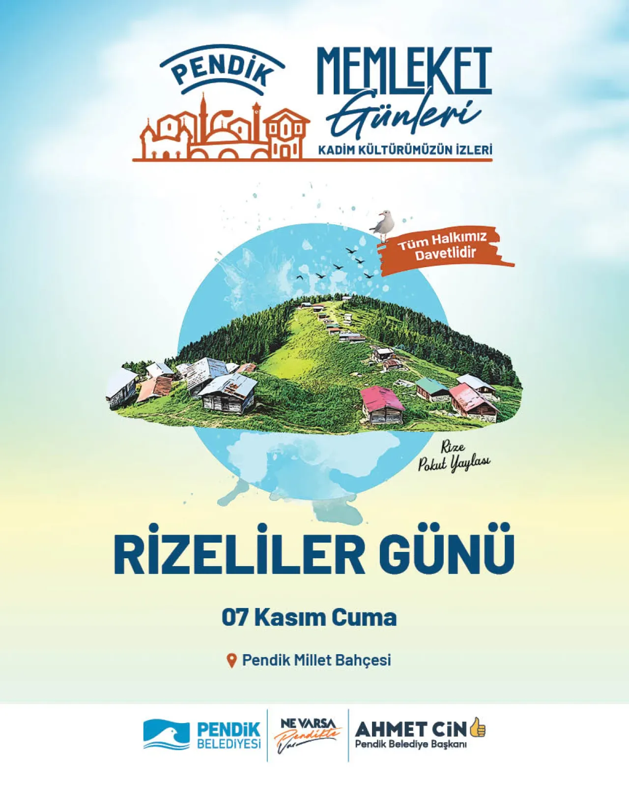 Rize'nin Kültürü ve Doğal Güzellikleri Pendik'te Tanıtılacak Rize'nin Kültürü ve Doğal Güzellikleri Pendik'te Tanıtılacak