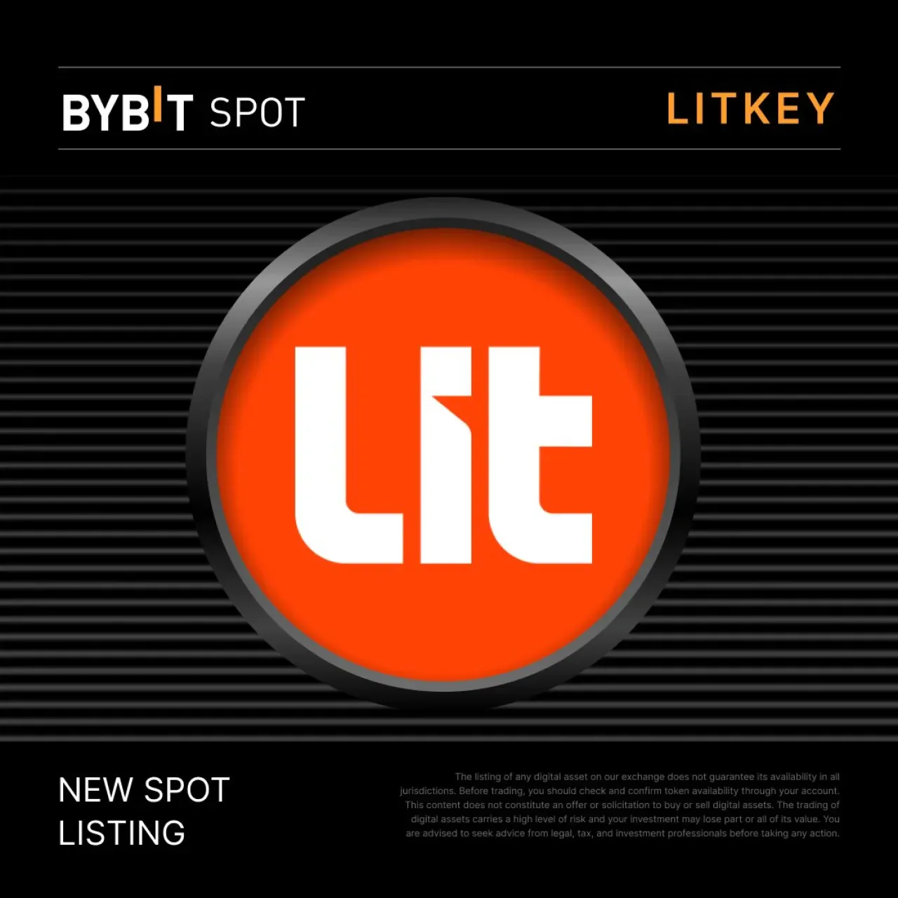 LITKEY Resmi Olarak Bybit Spot Borsasında İşlem Görmeye Başladı LITKEY Resmi Olarak Bybit Spot Borsasında İşlem Görmeye Başladı