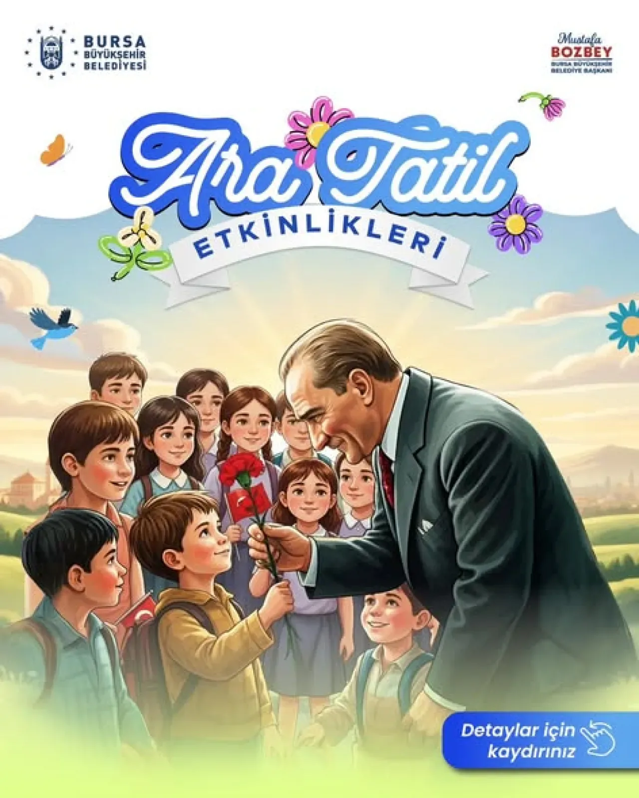 Bursa'da Ara Tatilde Çocuklar İçin Eğlenceli ve Öğretici Etkinlikler Bursa'da Ara Tatilde Çocuklar İçin Eğlenceli ve Öğretici Etkinlikler